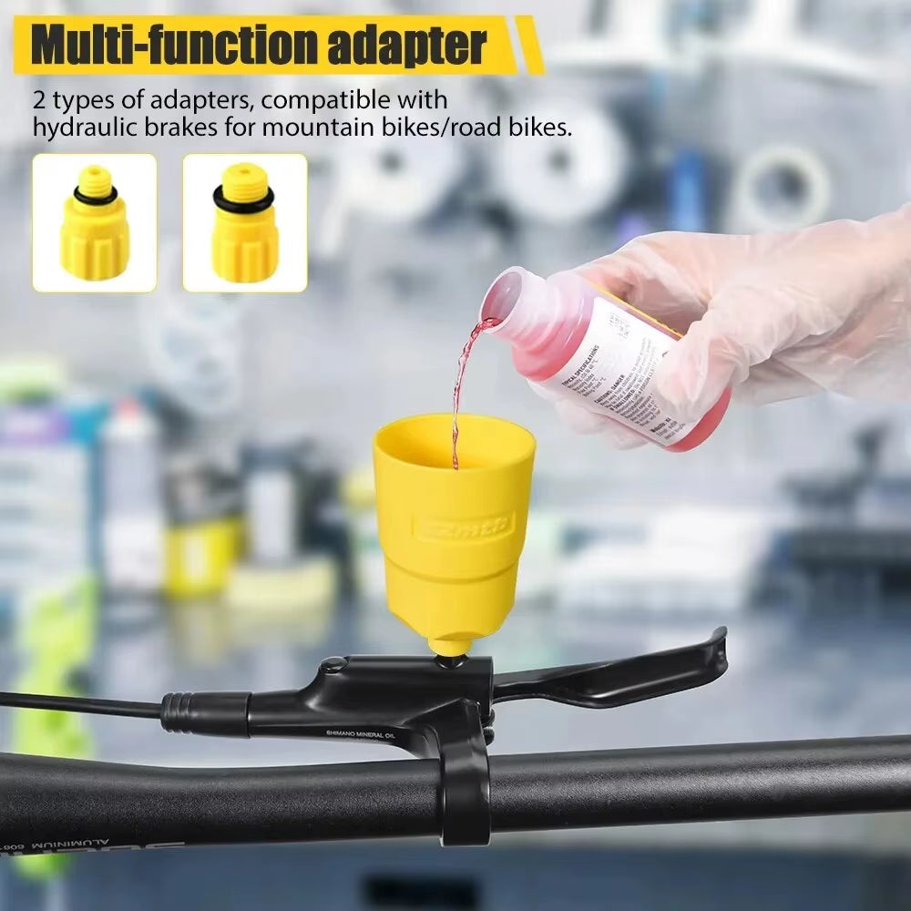 60ML Bicycle Brake Oil Bleed Kit Tools for Shimano,Tektro,Avid,Series MTB Road Bike Brake Repair Tool