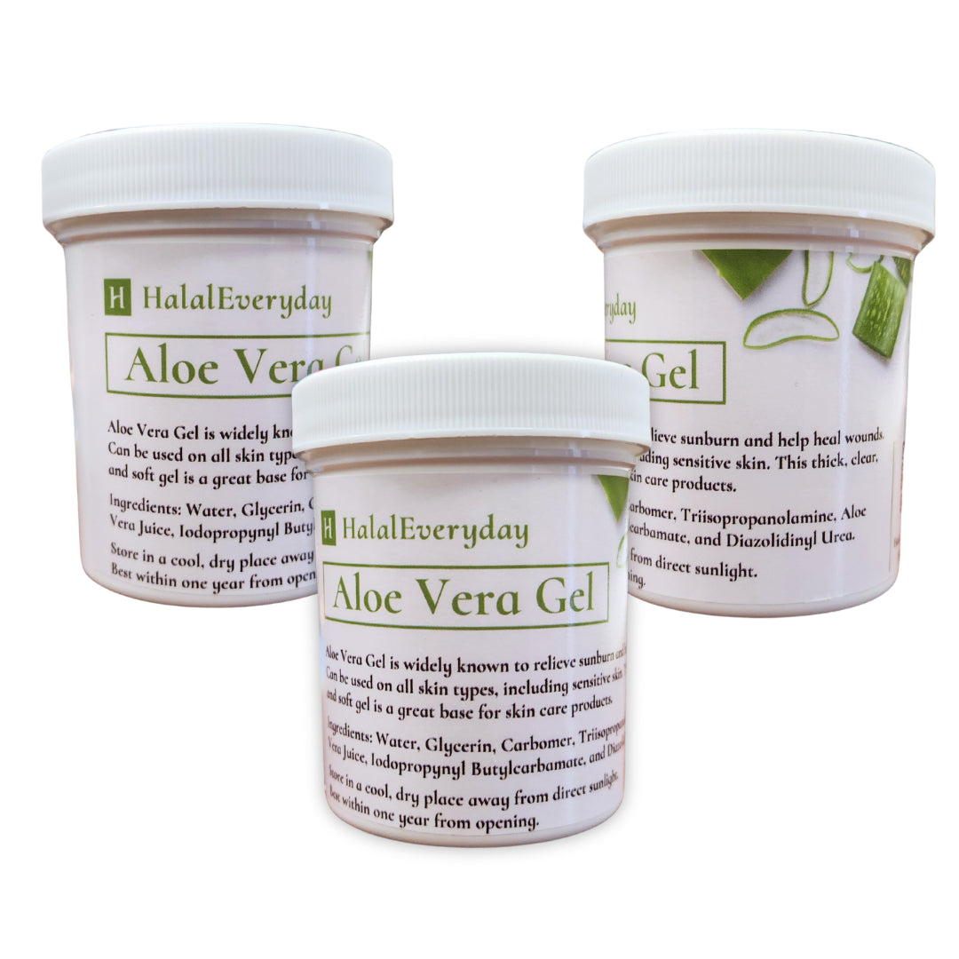 100% Pure Aloe Vera Gel Organically Sourced Skin Care Moisturizer Cosmetic Grade