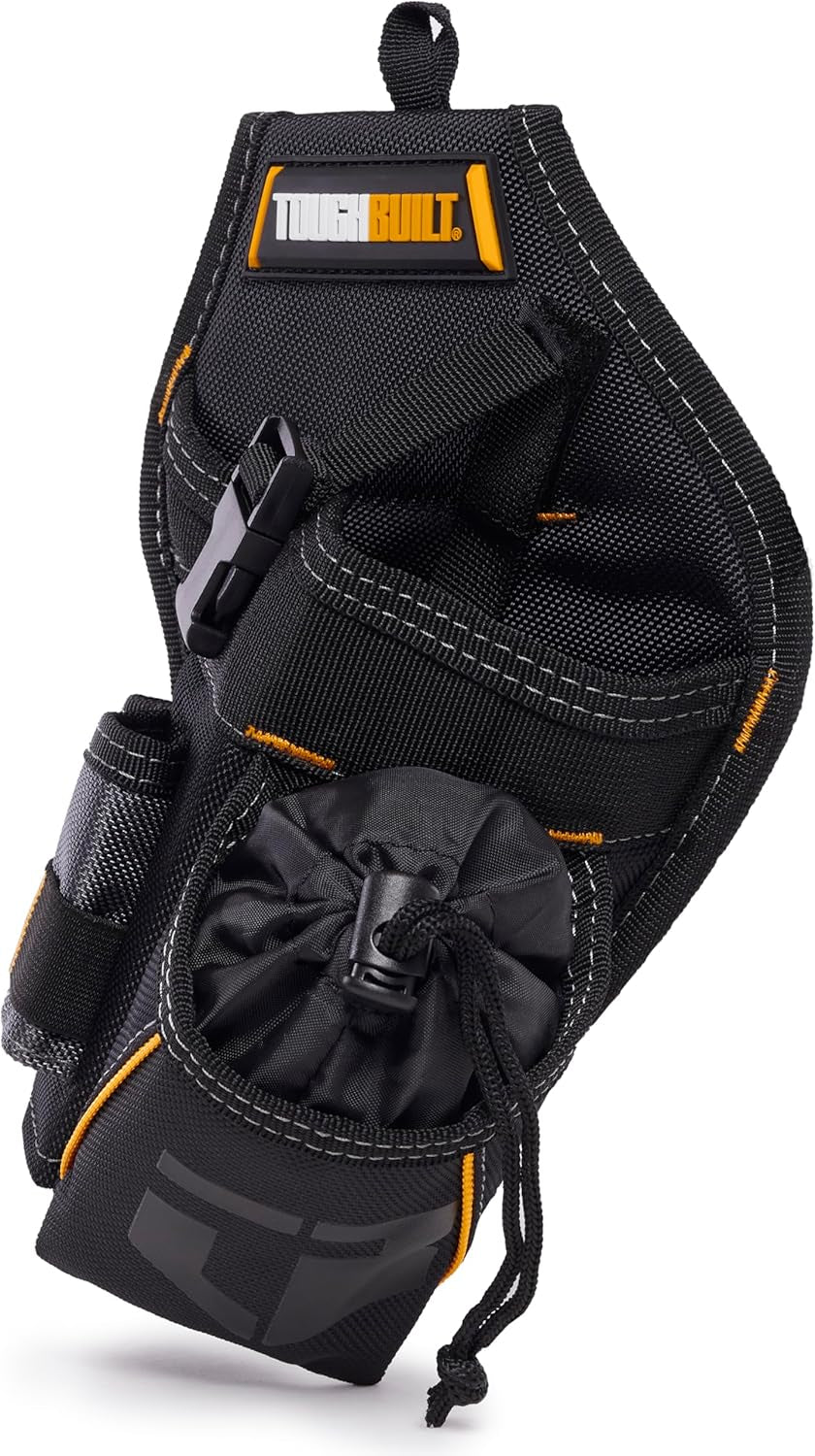 - Utility Pouch, Heavy-Duty Tool Pouch with Multiple Pockets, Secure Attachment & Storage for Jobsite Use