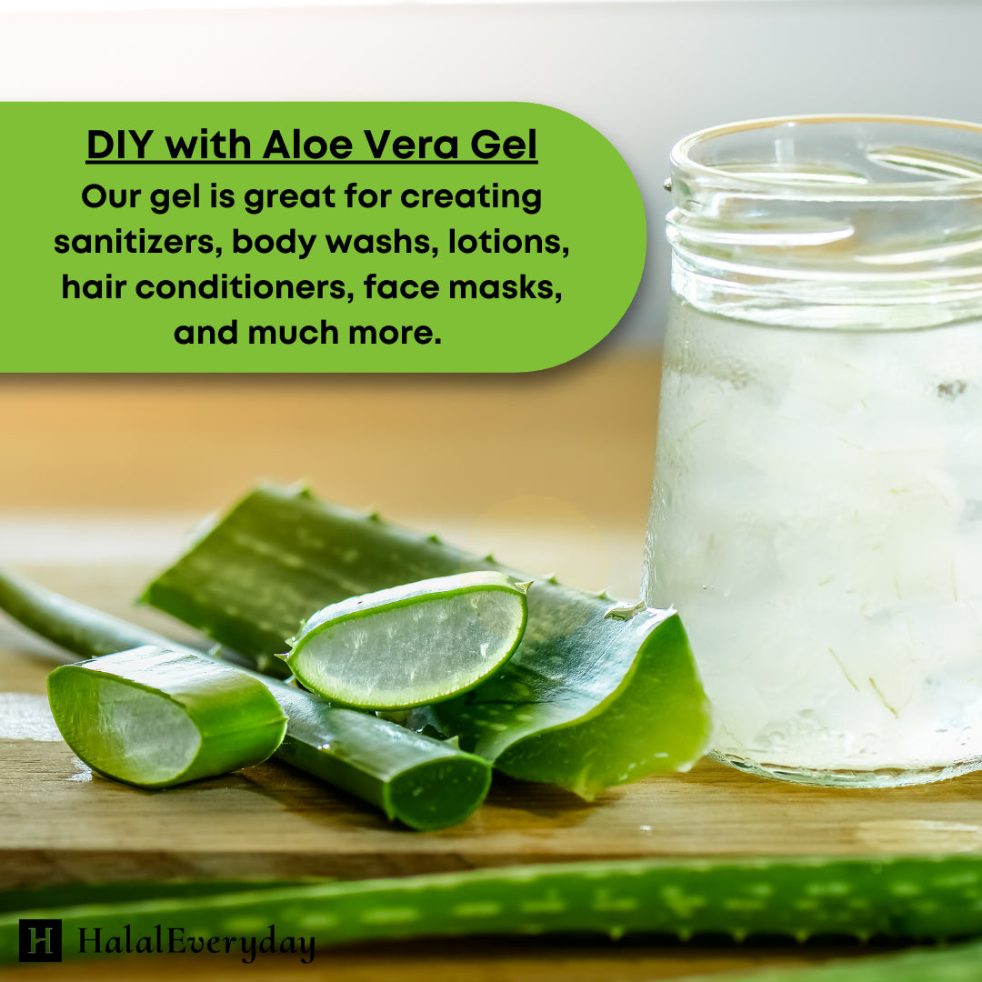 100% Pure Aloe Vera Gel Organically Sourced Skin Care Moisturizer Cosmetic Grade