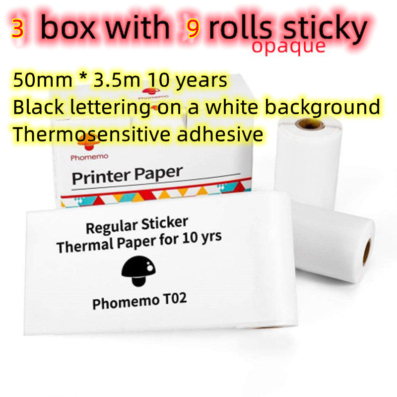 Portable Mini Thermal Label Printer Home Photo Printer Student Wrong Question Printer Bluetooth-Compatible Mini Label Printer Price Tag
