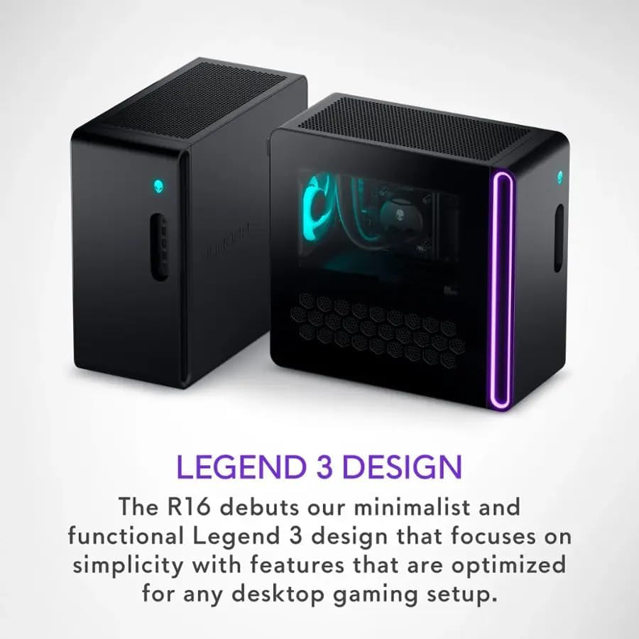 Aurora R16 Gaming Desktop, Intel 24-Core I9-14900Kf(Up to 6.0Ghz), 16GB GDDR6X Geforce RTX 4080 Super, 64 GB DDR5, 8 TB SSD, One-Handed Keyboard, Windows 11 Pro, Gaming Mouse